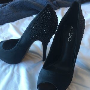Aldo jeweled heels